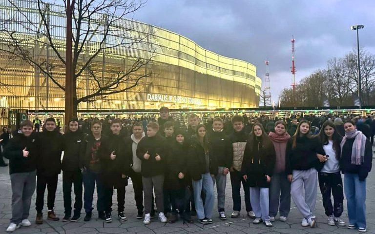 Edukacinė išvyka į FIFA pasaulio čempionato atrankos rungtynes