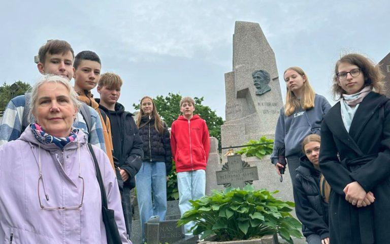 Śladami Čiurlionisa na Rossie