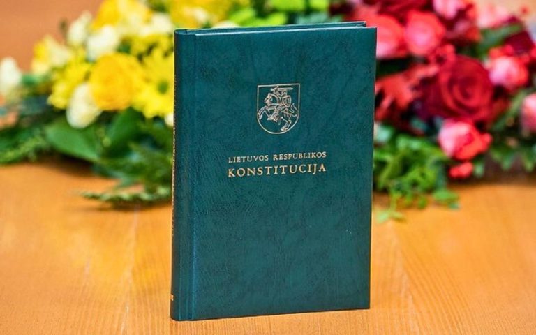 Konstitucijos dienos minėjimas gimnazijoje