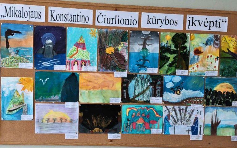 Sėkmė Čiurlionio piešinių konkurse