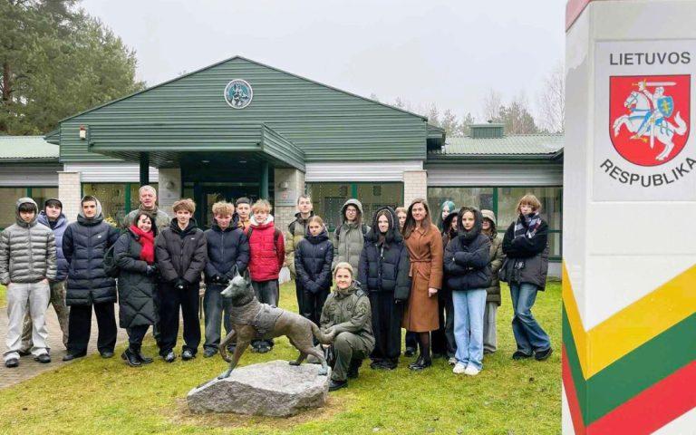 Netradicinė pamoka pas pasieniečius
