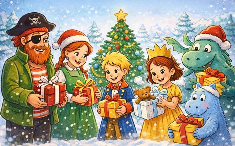 Kalėdinės dovanos knygų veikėjams