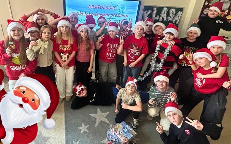 Mikołajkowe działania czwartoklasistów