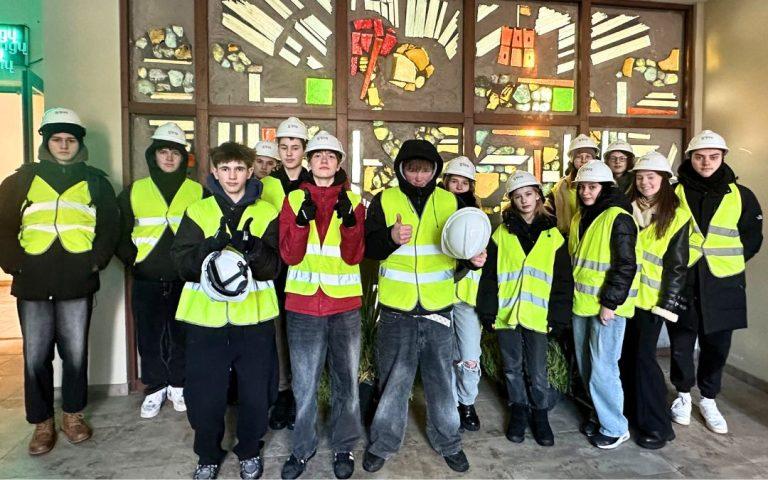 Profesijos pažinimo vizitas Vilniaus termofikacinėje elektrinėje