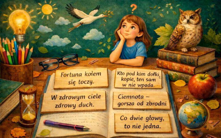Przysłowia inspiracją do nauki