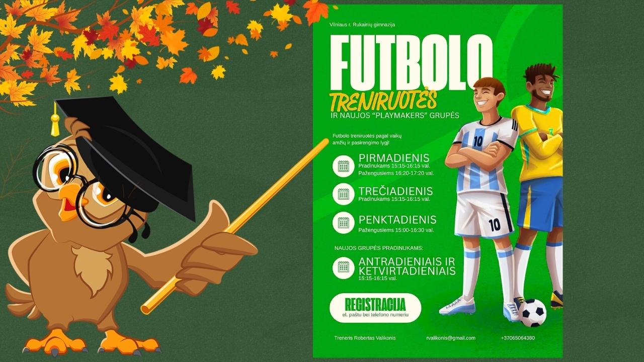 futbolo tren.
